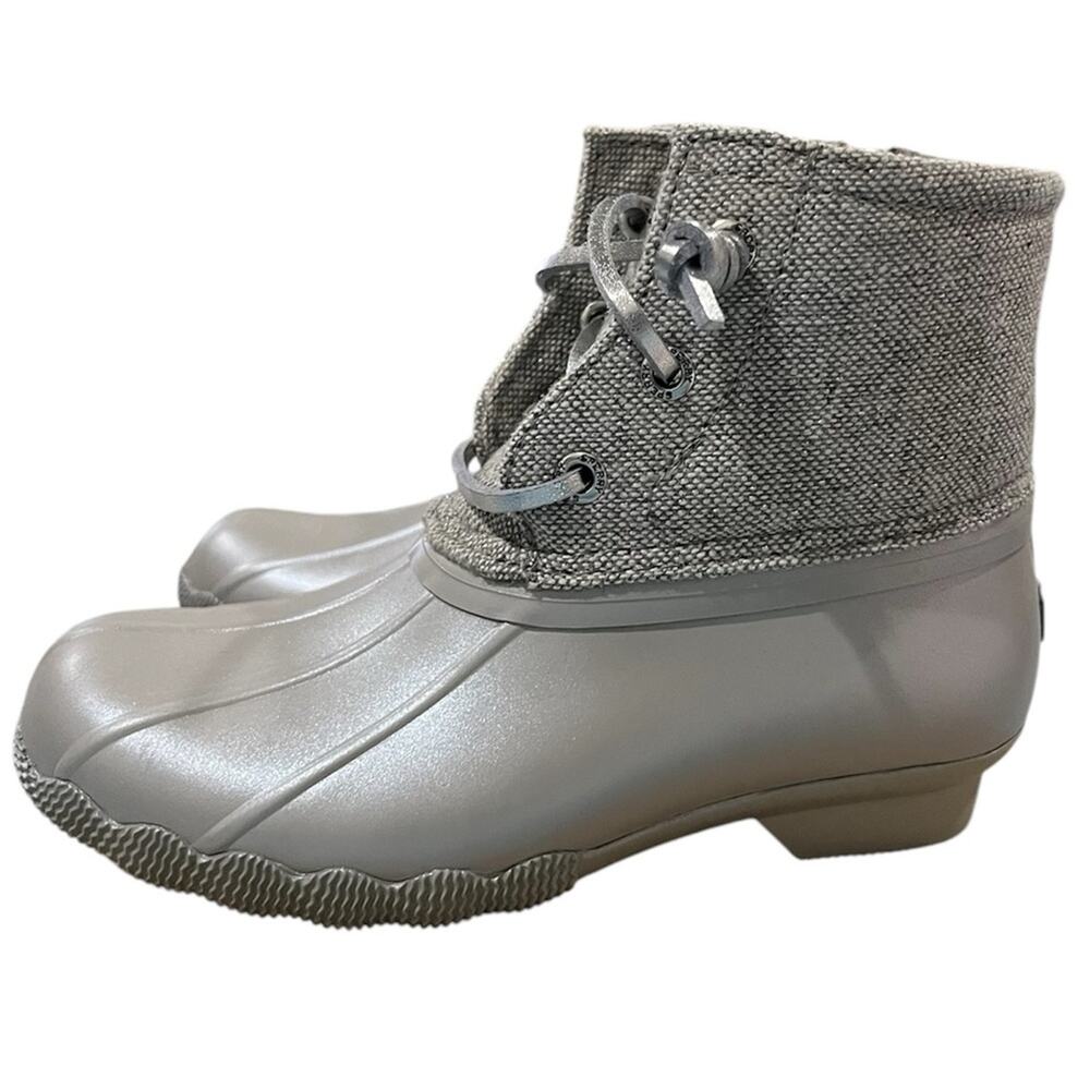 Sperry Waterproof Saltwater Boot Toddler Size 11 New - Picture 4 of 13